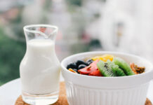 Roasted Strawberry Milkshake with Buttermilk