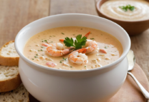 Crab and Shrimp Bisque Soup Recipe: A Rich and Creamy Seafood Delight Crab and Shrimp Bisque Soup recipe from RecipeFlick